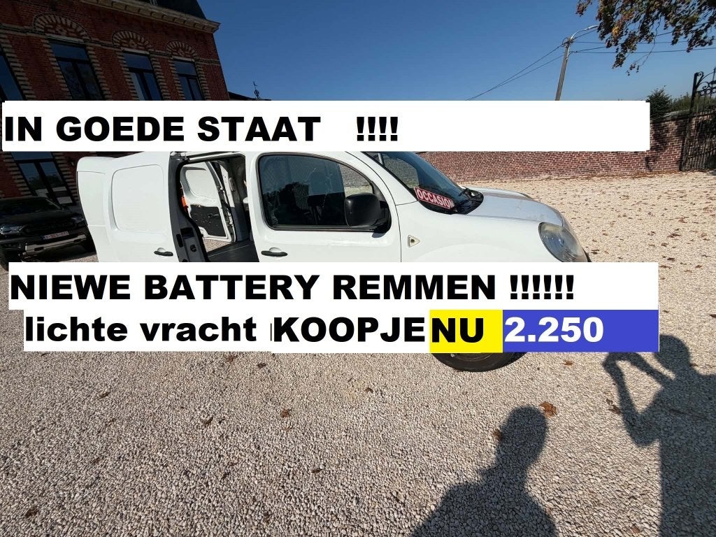 RENAULT KANG0O 1.5  DCI LICHTE VRACHT, Auto's, Diesel, Particulier, https://public.car-pass.be/vhr/1af2ec69-75b8-4579-9199-00ee1e418d94