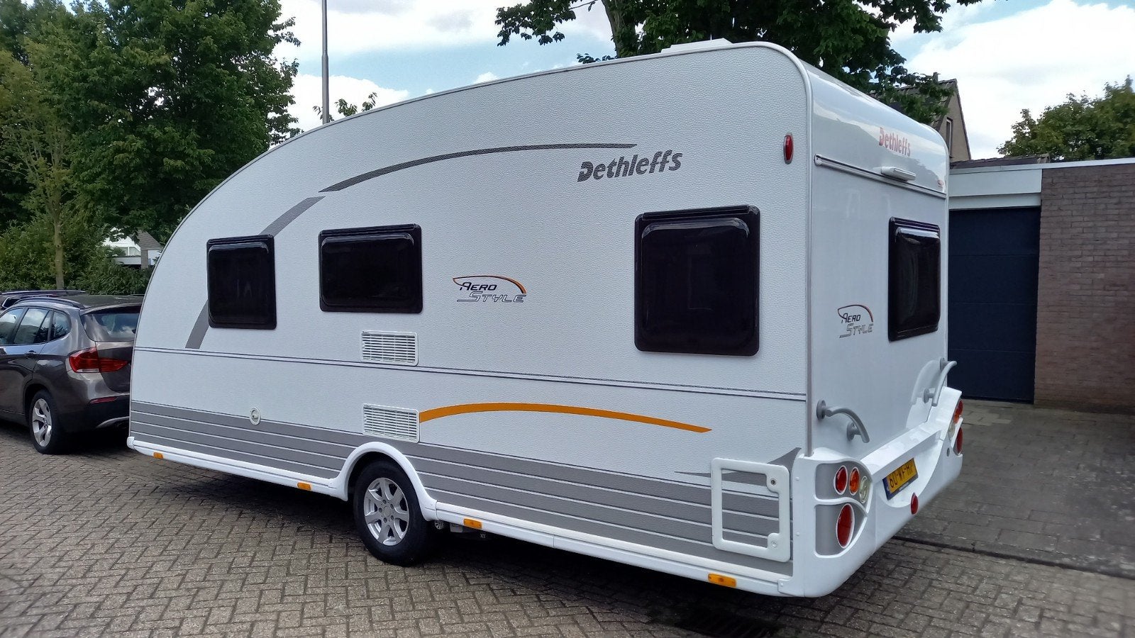 Zeer nette Dethleffs Aero Style 460 DB mover tent luifel, Caravans en Kamperen, Rondzit, Schokbreker, Frans bed, Particulier