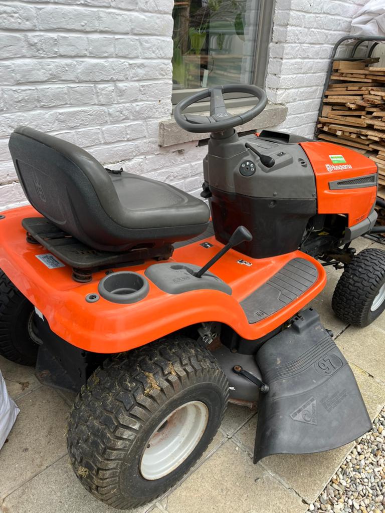 Husqvarna TS 38 - zitgrasmaaier, Ophalen, Gebruikt, Versnellingen, 90 tot 120 cm