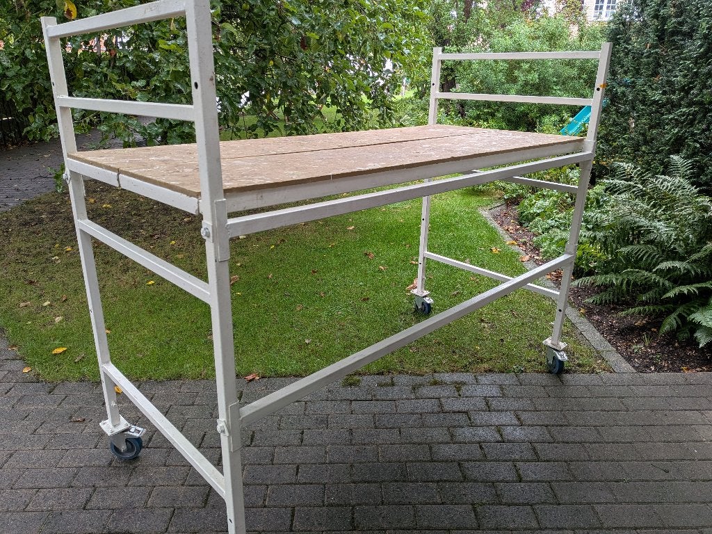 stelling, Doe-het-zelf en Bouw, Steigers, Ophalen, Gebruikt