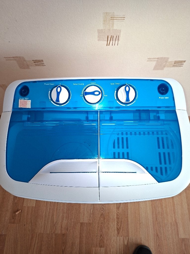 Wasmachine voor op de camping., Caravanes & Camping, Enlèvement, Comme neuf
