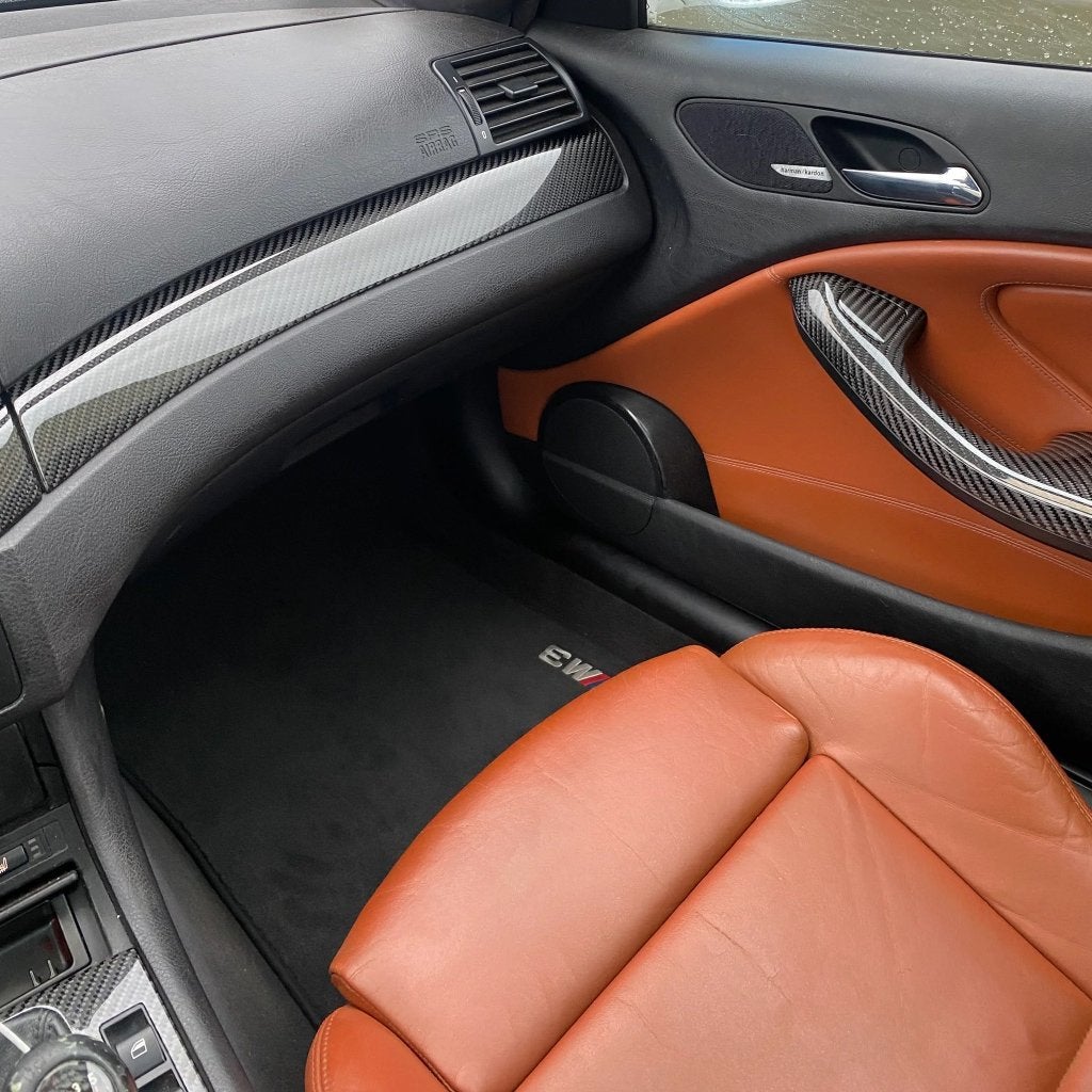 Garnitures intérieures carbone personnalisées pour BMW E46, Enlèvement ou Envoi