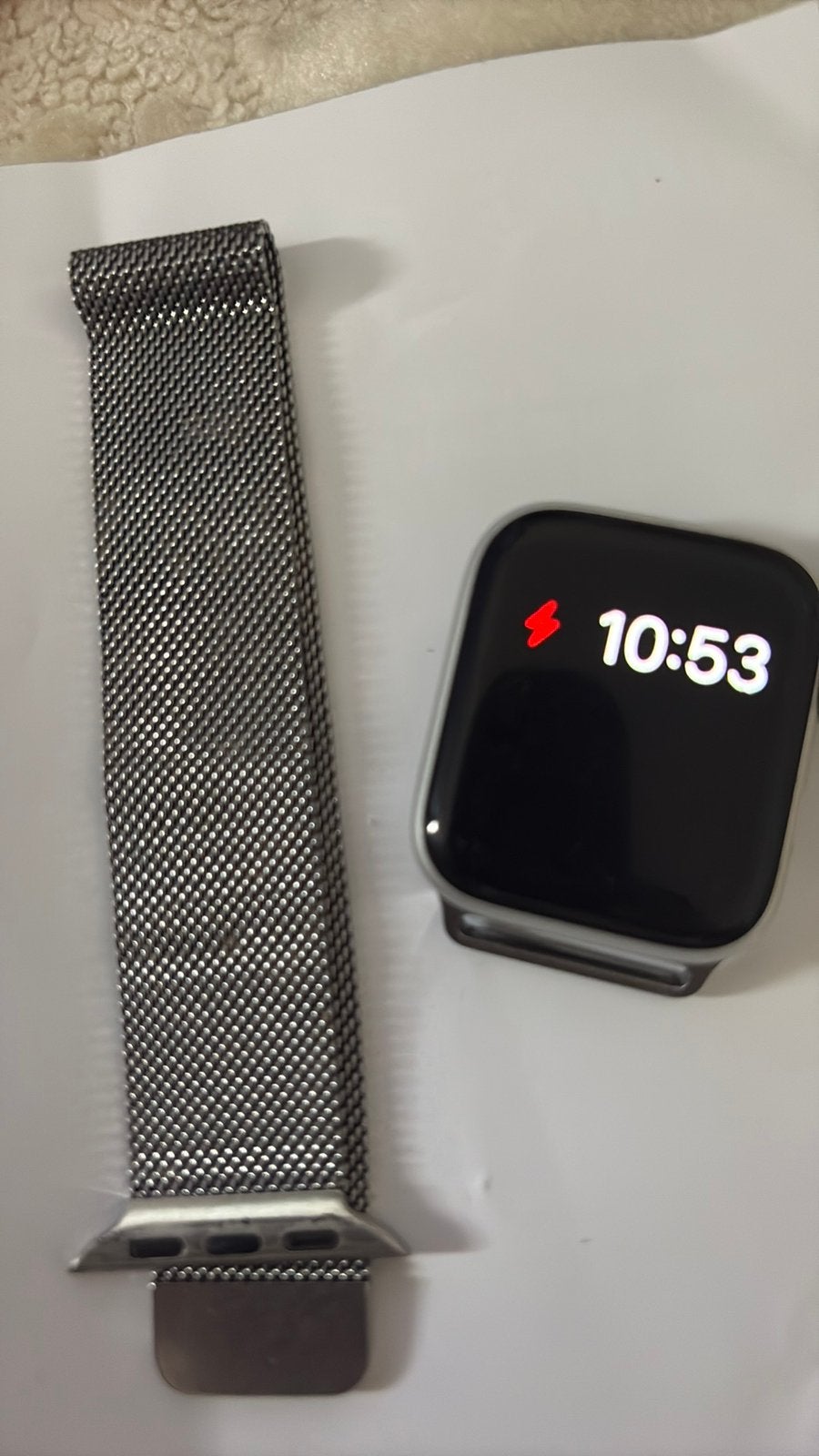 Apple watch series 4, Enlèvement, Utilisé, Noir