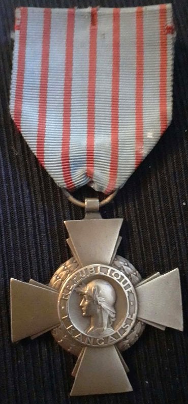 médaille croix du combattant française, Collections, Enlèvement ou Envoi, Autres, Ruban, Médaille ou Ailes