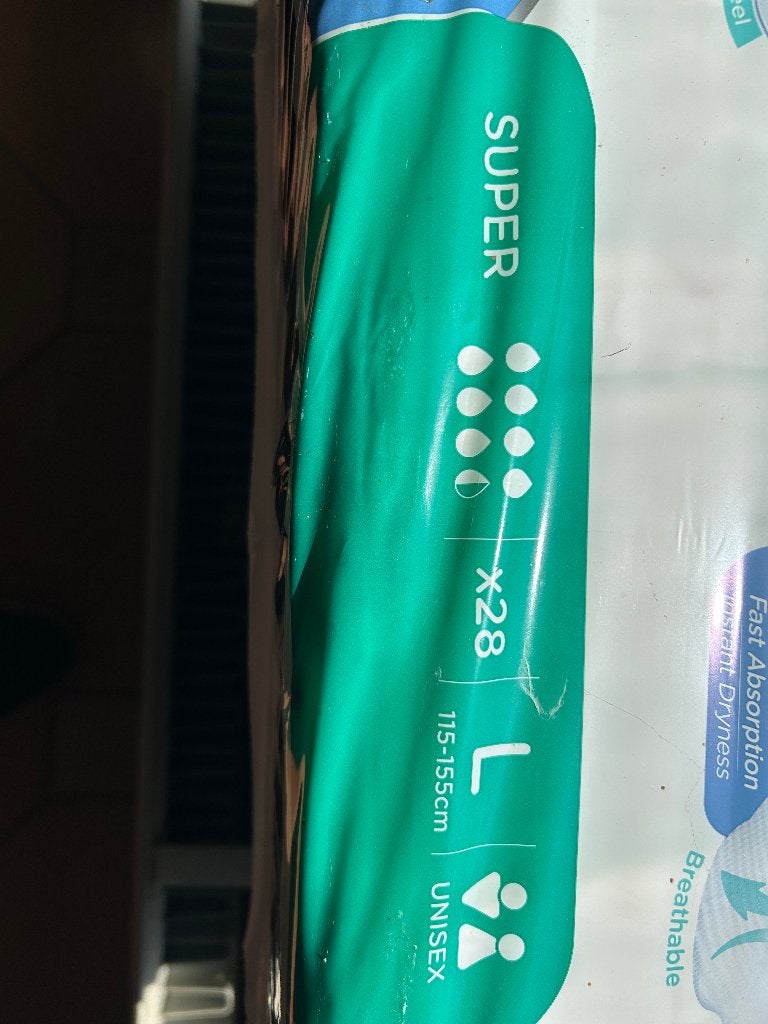 Pampers voor  volwassenen ID super L ( large) slip, Divers, Enlèvement, Neuf