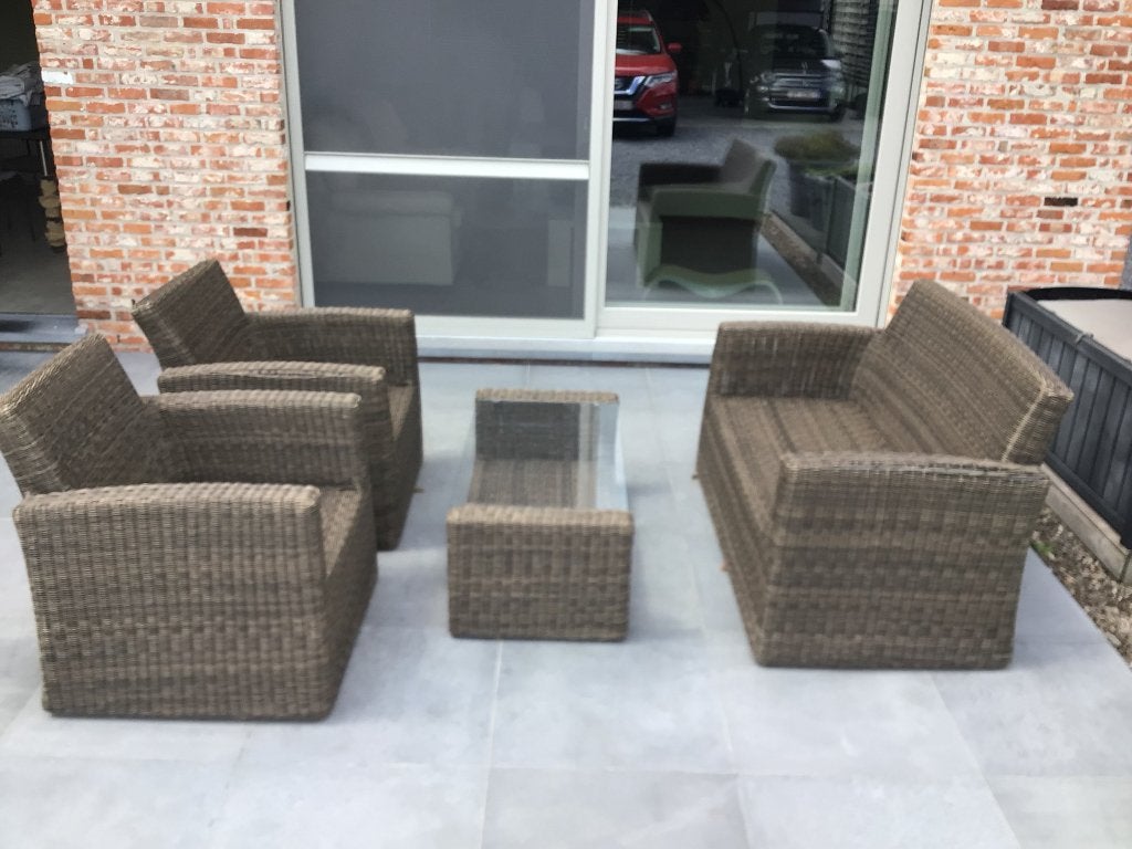Loungeset, Ophalen, Gebruikt, Bank, Loungeset