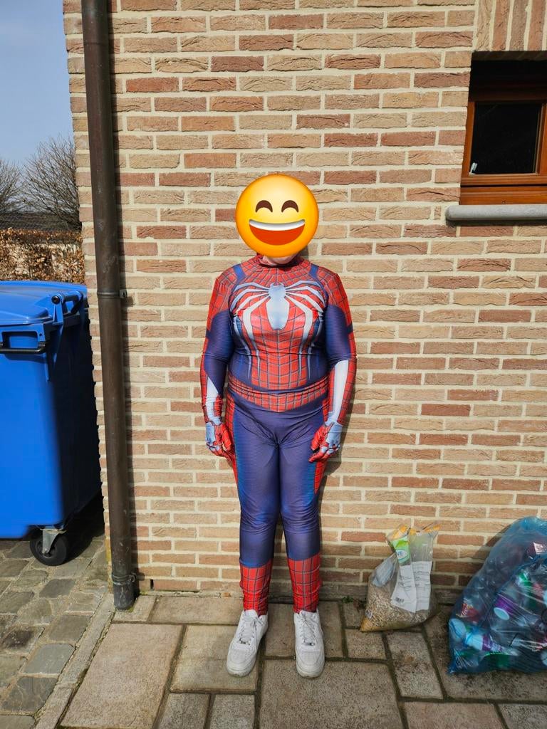 Spiderman vrouw, Kleding | Dames, Carnavalskleding en Feestkleding, Ophalen of Verzenden