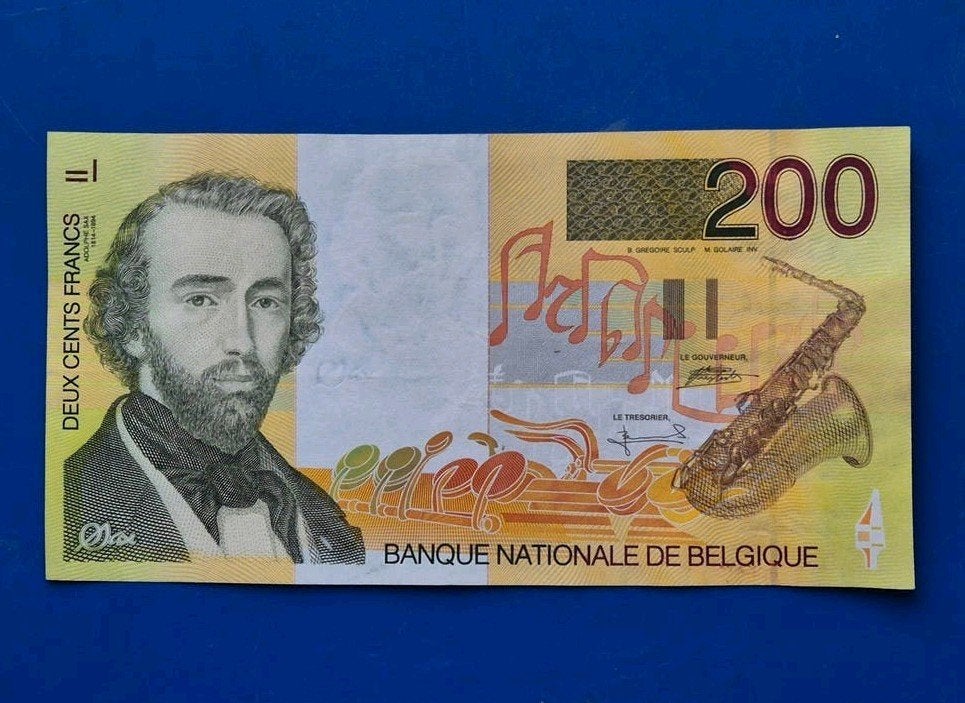 België  200 Francs  1998  Sax, Postzegels en Munten, Bankbiljetten | België, Ophalen of Verzenden, Los biljet