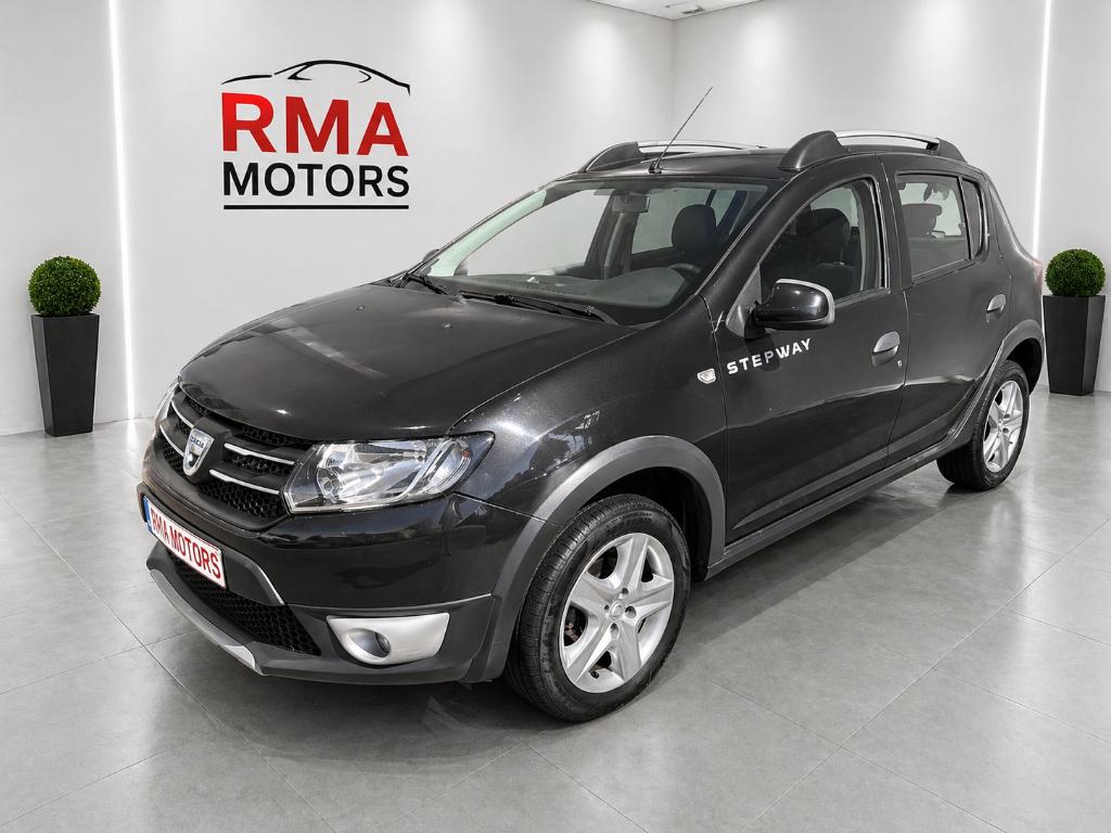 DACIA SANDERO STEPWAY 0.9 TCe 90 pk PRESTIGE, Auto's, Voorwielaandrijving, Stof, Zwart, 4 cilinders