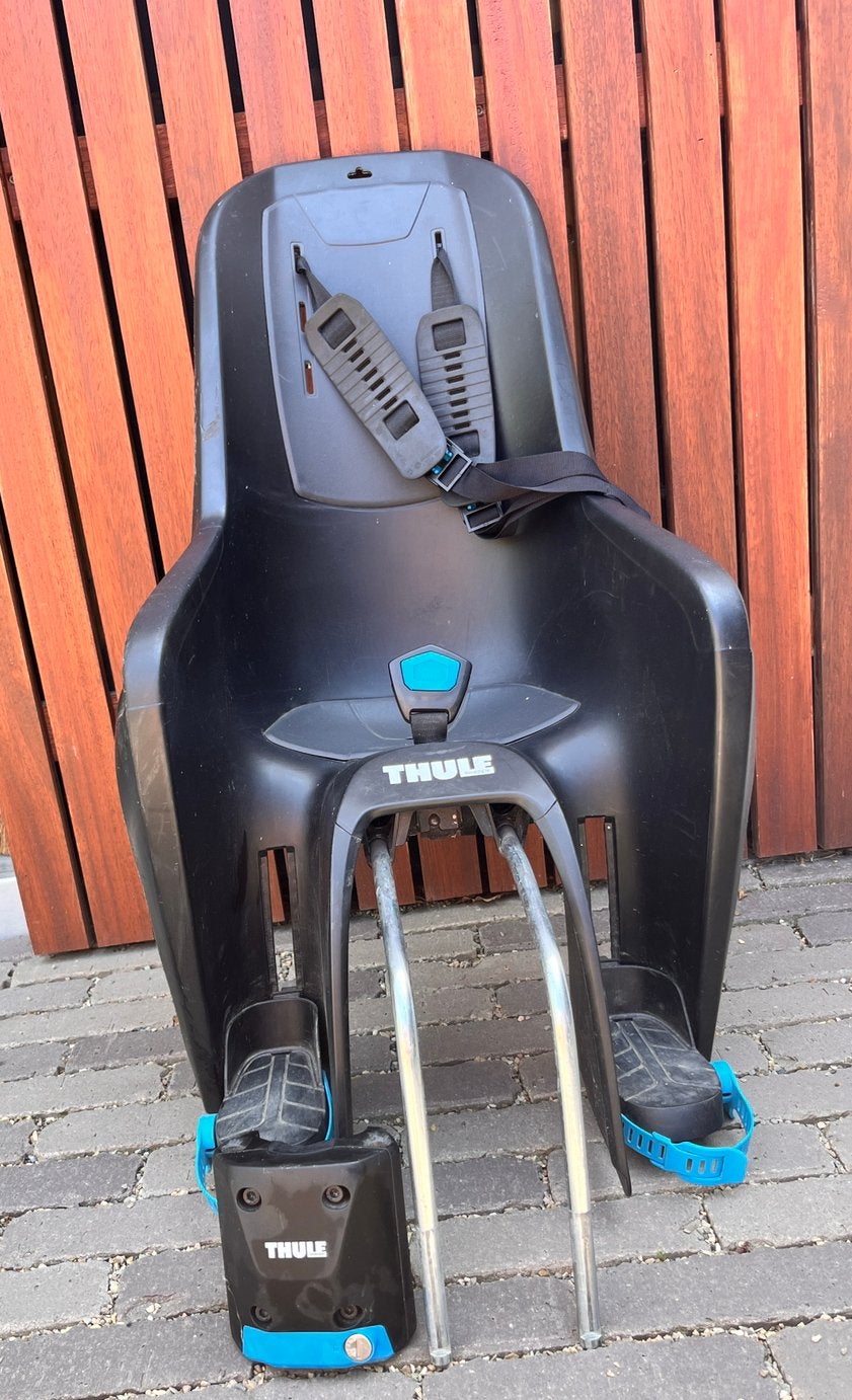 Thule fietsstoeltje, Fietsen en Brommers, Fietsaccessoires | Fietsstoeltjes, Ophalen, Achterzitje, 9 t/m 18 kg, Gebruikt