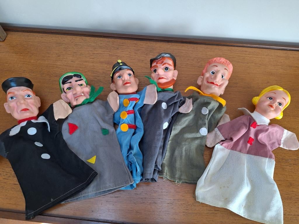 Poppenkastpoppen van de jaren 50, Verzamelen, Poppen, Ophalen