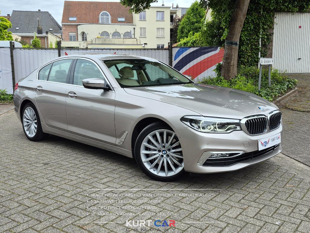 BMW 540i Luxury | Harman | Comfortzetels | Camera | Open dak, Auto's, BMW, Bedrijf, Te koop, 5 Reeks, Open dak, Benzine, Euro 6
