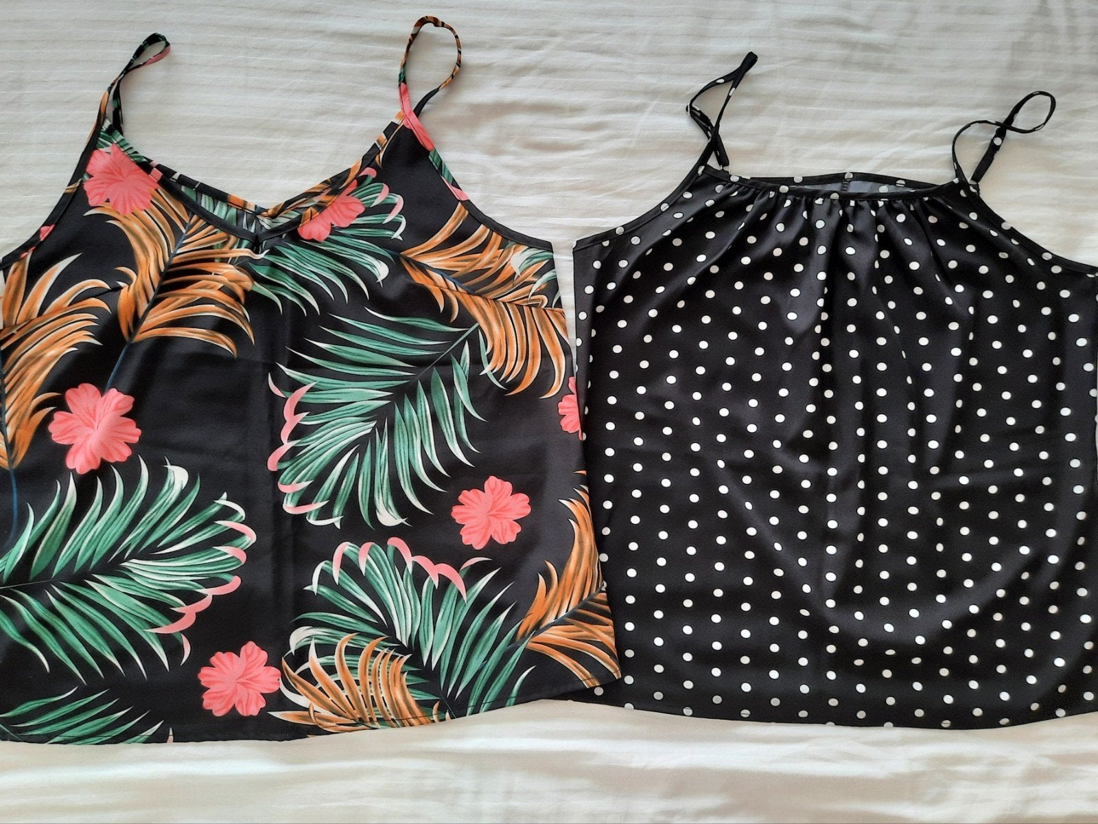 2 topjes - Maat L, Kleding | Dames, Topjes, Ophalen, Maat 42/44 (L)