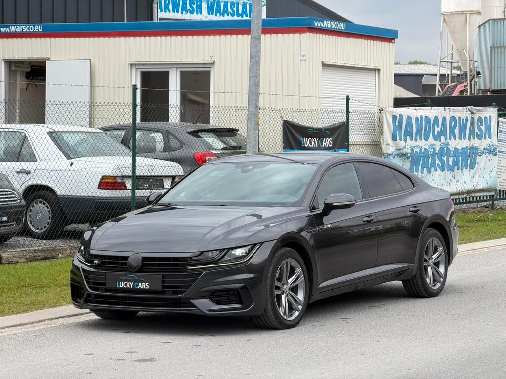 Volkswagen Arteon Rline in goede staat + keuring, Auto's, Volkswagen, Bluetooth, Arteon, Euro 6, Leder