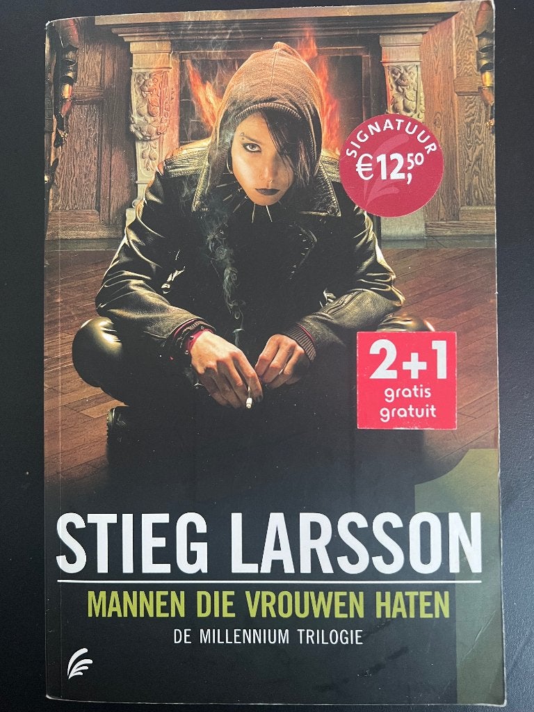 Mannen die vrouwen haten, Envoi, Utilisé, Stieg Larsson
