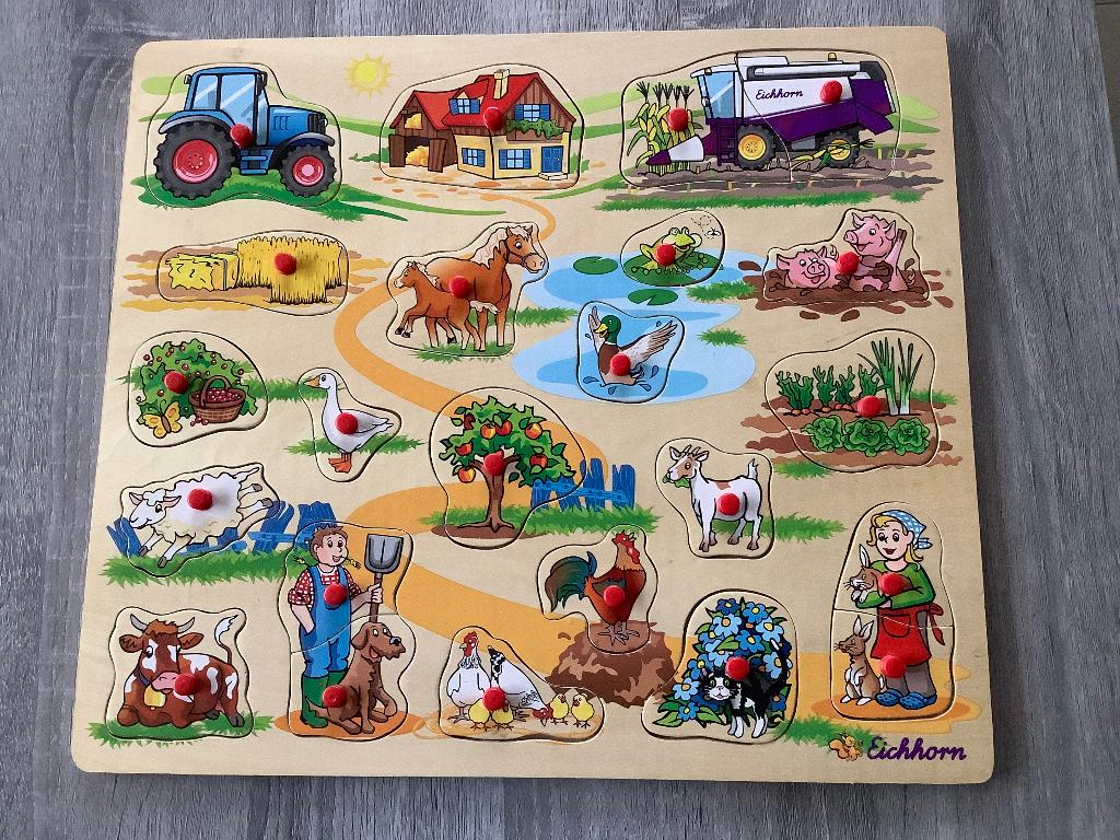 Houten puzzels, Ophalen, Zo goed als nieuw