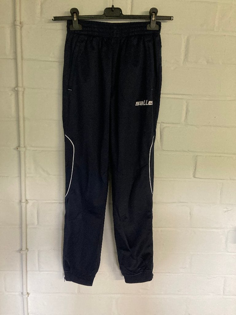 Donkerblauwe joggingbroek met onderaan been rits (nieuw) 164, Ophalen of Verzenden, Saller, Jongen, Nieuw