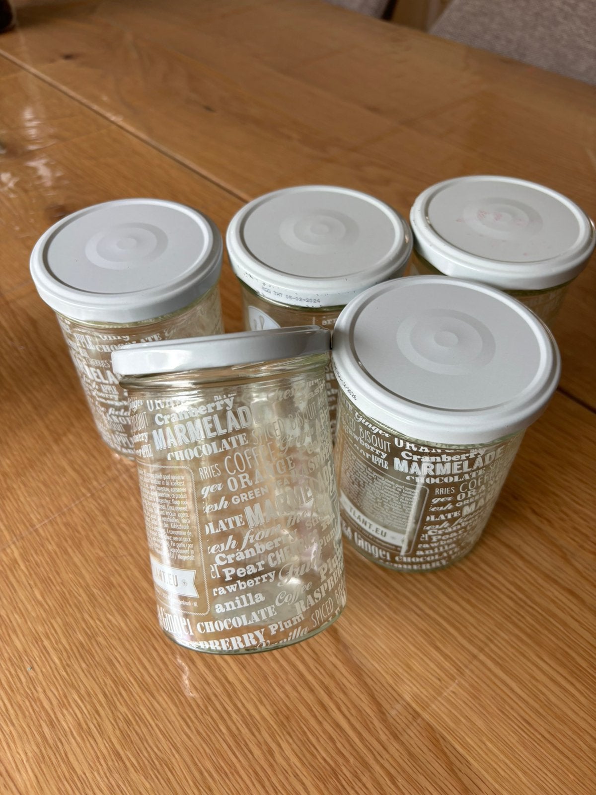 Confituurpotten van 350ml, Huis en Inrichting, Ophalen of Verzenden, Zo goed als nieuw