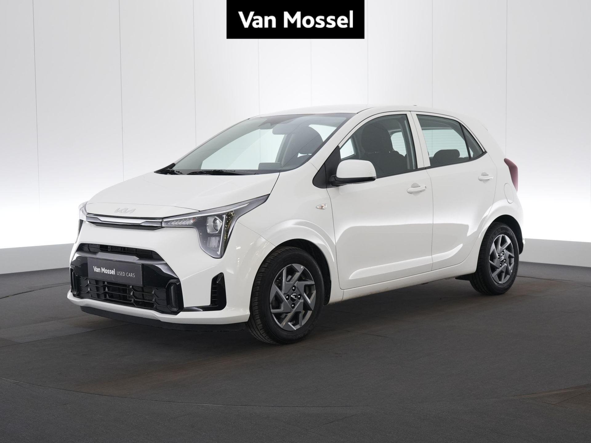 KIA Picanto 1.0 MPI 63 Pulse AMT, Auto's, Stof, Gebruikt, Zwart, Wit