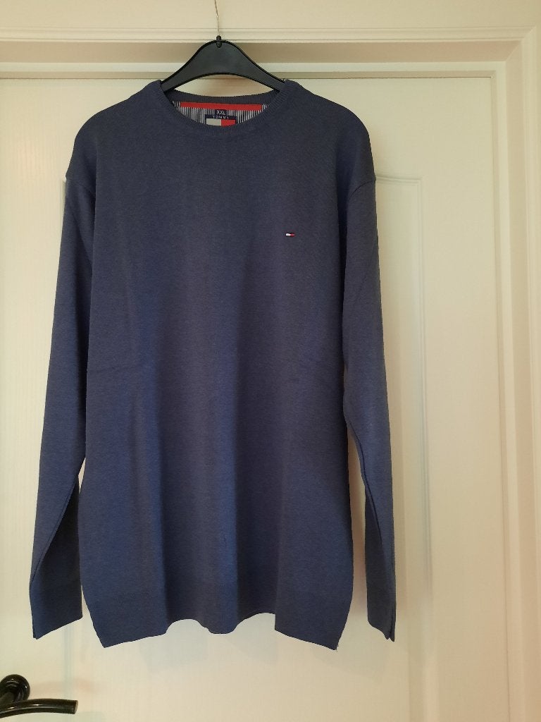 Heren trui tommy hilfiger, Kleding | Heren, Truien en Vesten, Ophalen, Blauw, Tommy hilfiger, Maat 56/58 (XL)