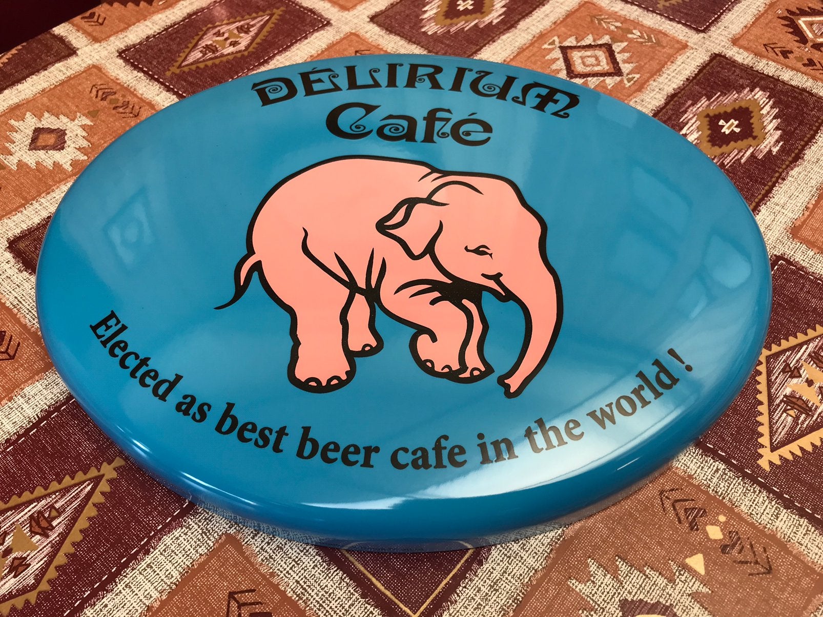 Delirium Emailling Belge 2014, Enlèvement ou Envoi, Utilisé, Panneau publicitaire