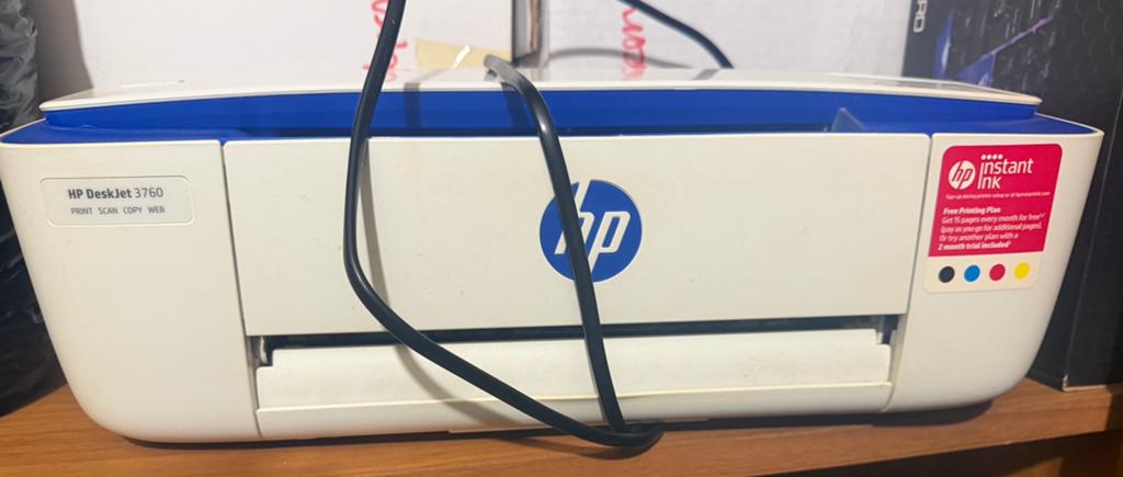Hp printer. Splinternieuw zegel lint zit er nog rond, Ophalen, Kleur printen, Printer, Nieuw