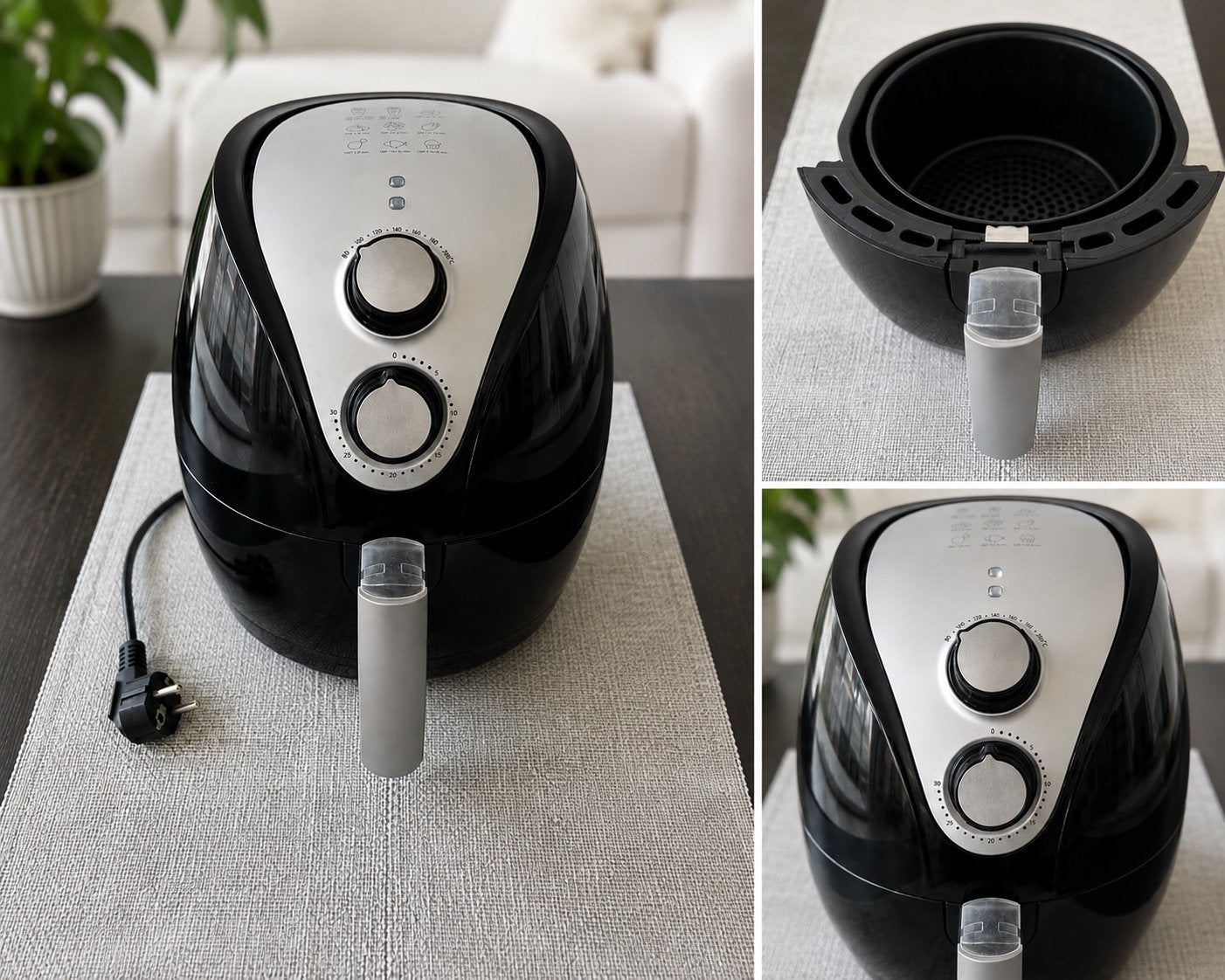 staat DOMO airfryer in zeer nette en goed werkende staat., Enlèvement, Comme neuf, Friteuse à air