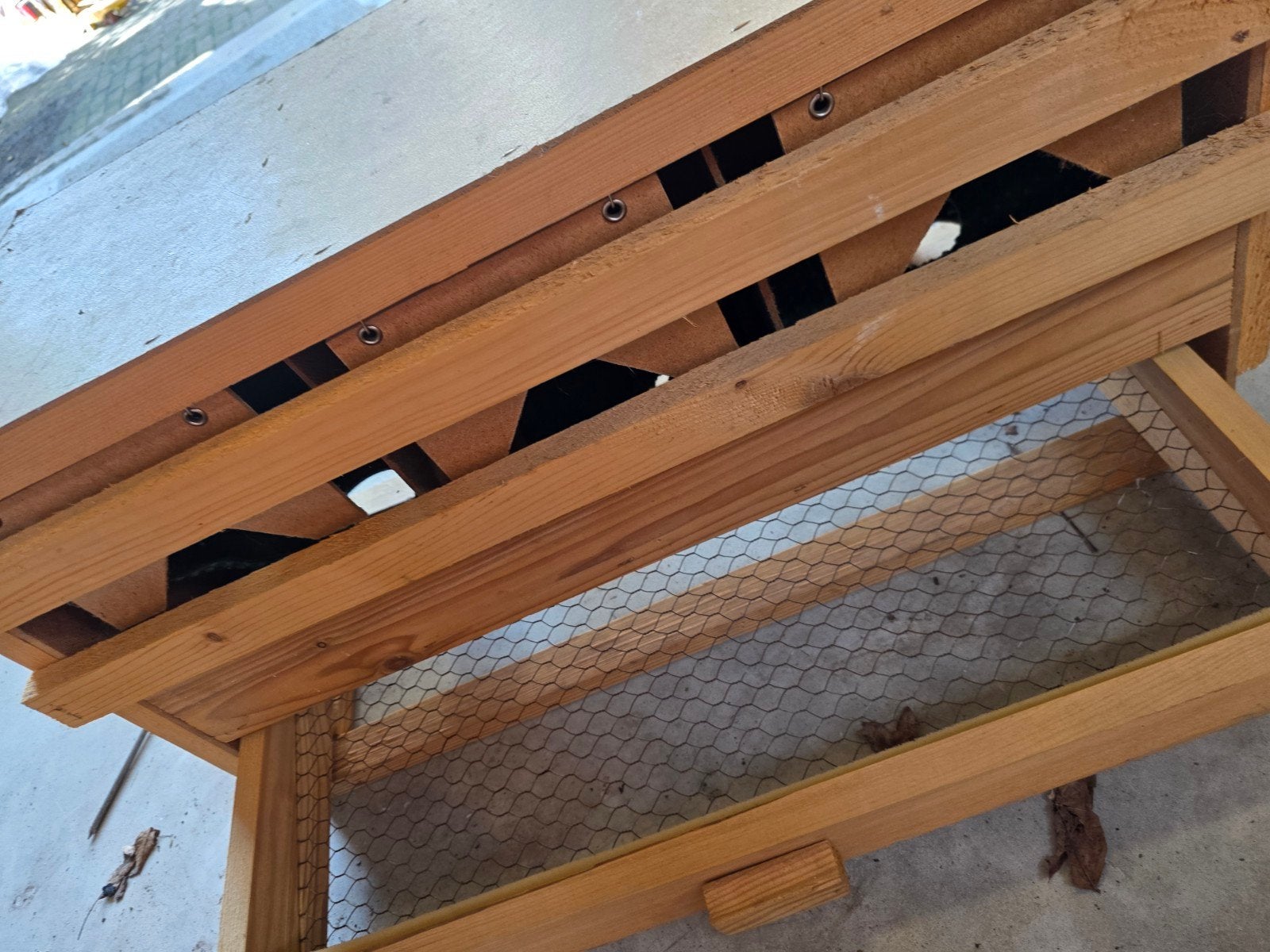 Houten legnest voor kippen – 3 legvakken, Dieren en Toebehoren