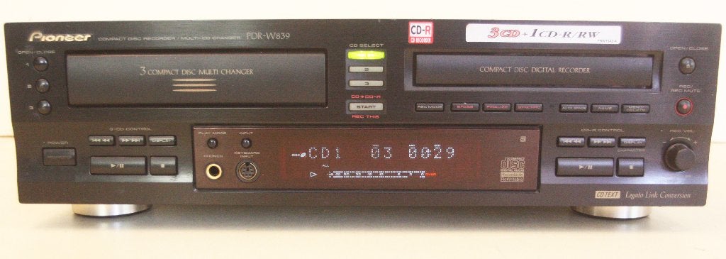 Pioneer PDR-W839 CD Recorder / Multi-CD Changer / 2000-2006, Audio, Tv en Foto, Cd-spelers, Ophalen of Verzenden, Zo goed als nieuw