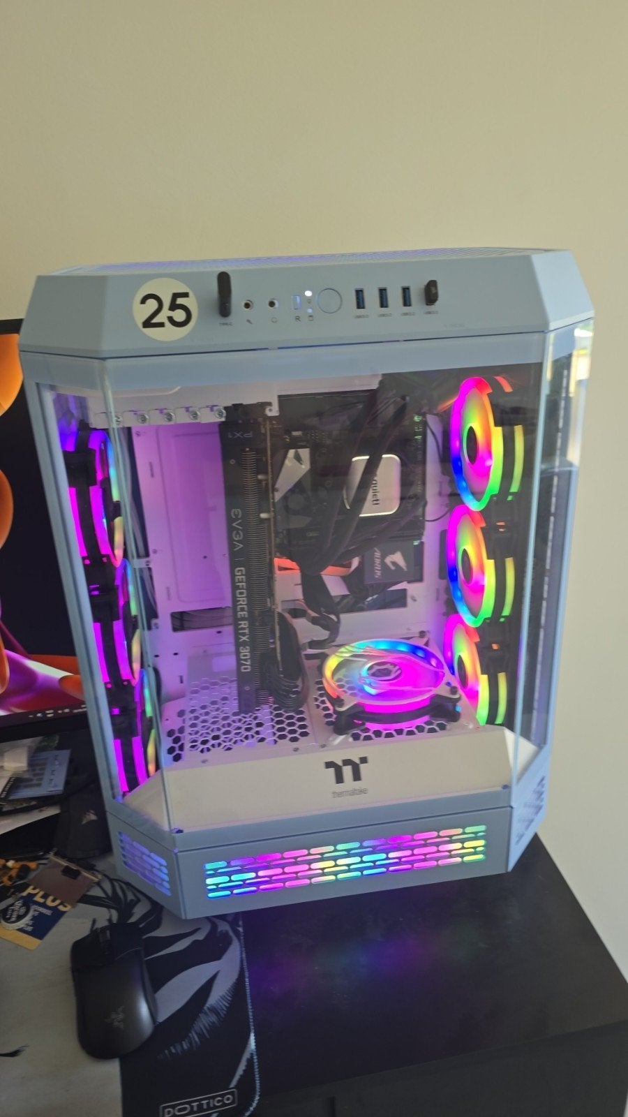 Gaming pc te ruil / koop complete set, Computers en Software, Desktop Pc's, 4 Ghz of meer, SSD, 64 GB of meer, Met videokaart