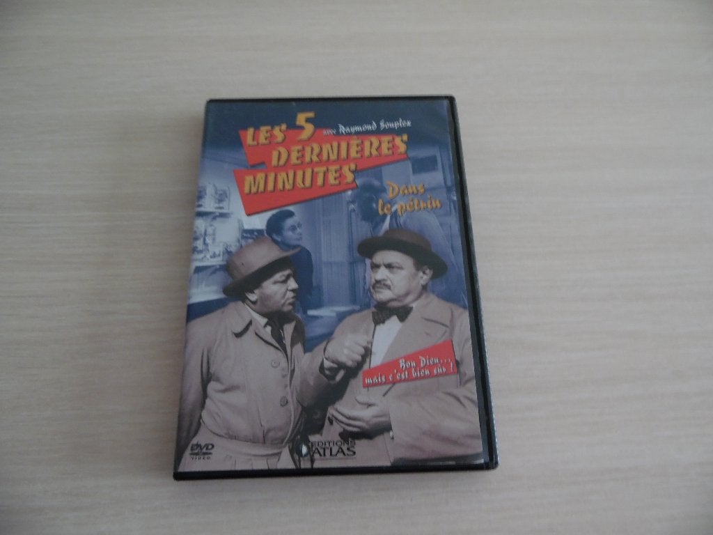 LES CINQ DERNIÈRES MINUTES      DANS LE PÉTRIN, Cd's en Dvd's, Dvd's | Tv en Series, Alle leeftijden, Overige genres, Ophalen of Verzenden