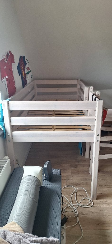 Kinderbed met glijbaan, Enlèvement, Utilisé, Lit mi-hauteur mezzanine