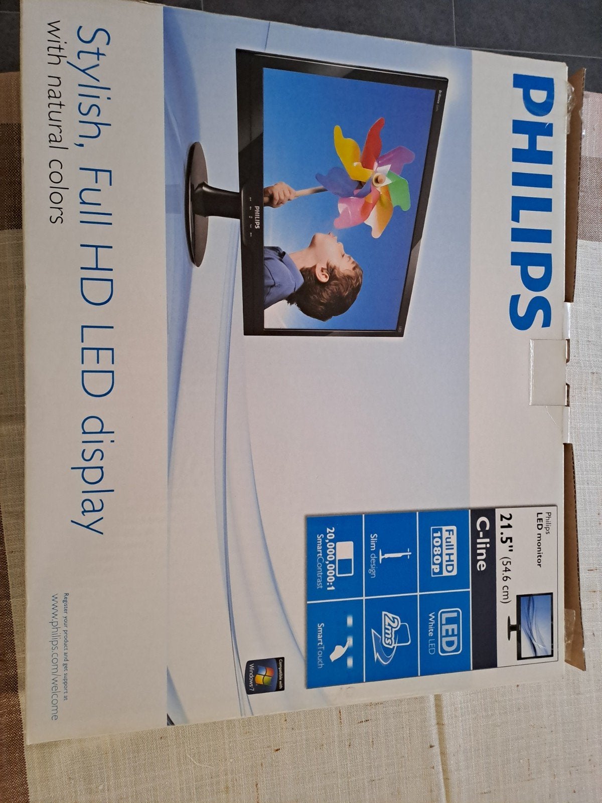 Monitor en toetsenbord - gratis., Philips, 1 à 2 ms, Full HD, Enlèvement