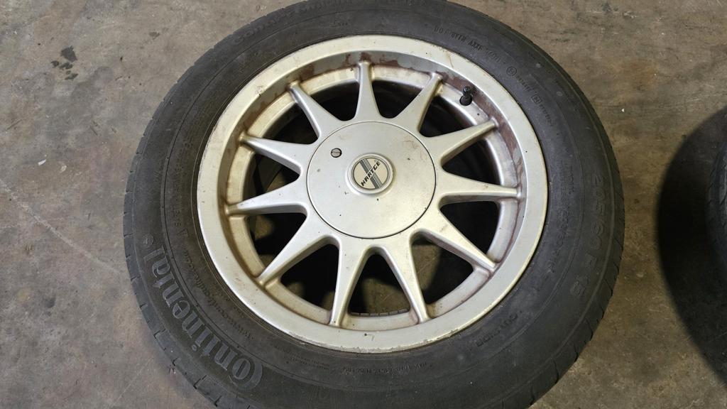Set velgen Hartge 7x15 ET26 BMW 3 serie E30, Autos : Pièces & Accessoires, Pneus et Jantes, -, -, Enlèvement