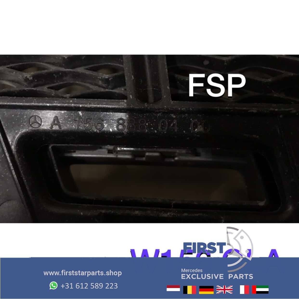 W156 X156 GLA FACELIFT GRIL Mercedes 2013-2020 GRILLE ORIGIN, Utilisé, -, -, Enlèvement ou Envoi