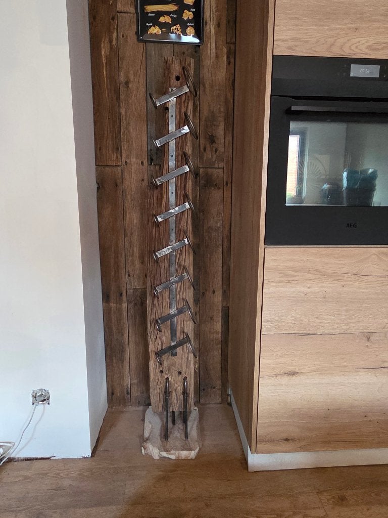 Wijnrek hout, Enlèvement, Neuf, Bois, 5 à 15 bouteilles