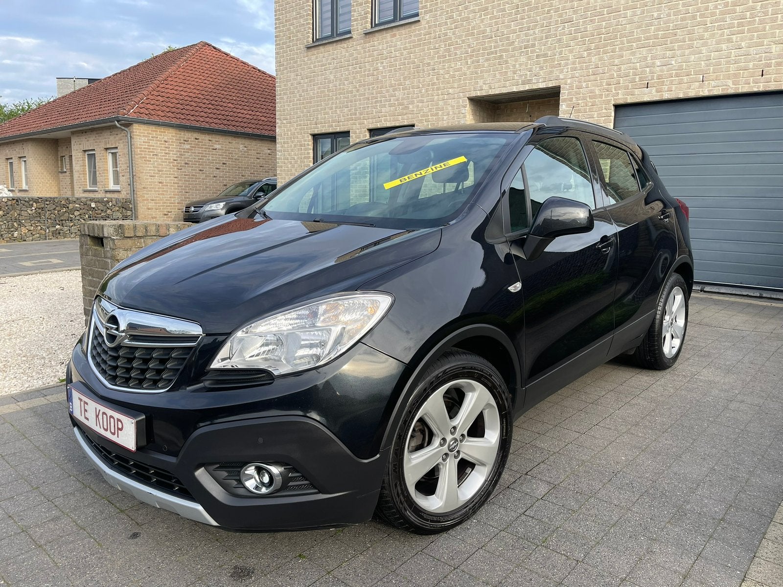 Opel Mokka 1.4 Benzine 2014 Gekeurd Top Staat, Voorwielaandrijving, Euro 5, Zwart, 4 cilinders