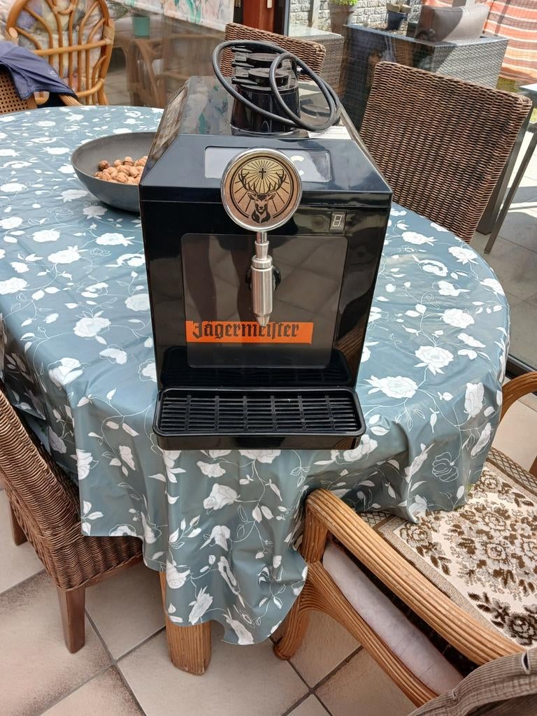 Tapinstallatie jaegermeister, Ophalen