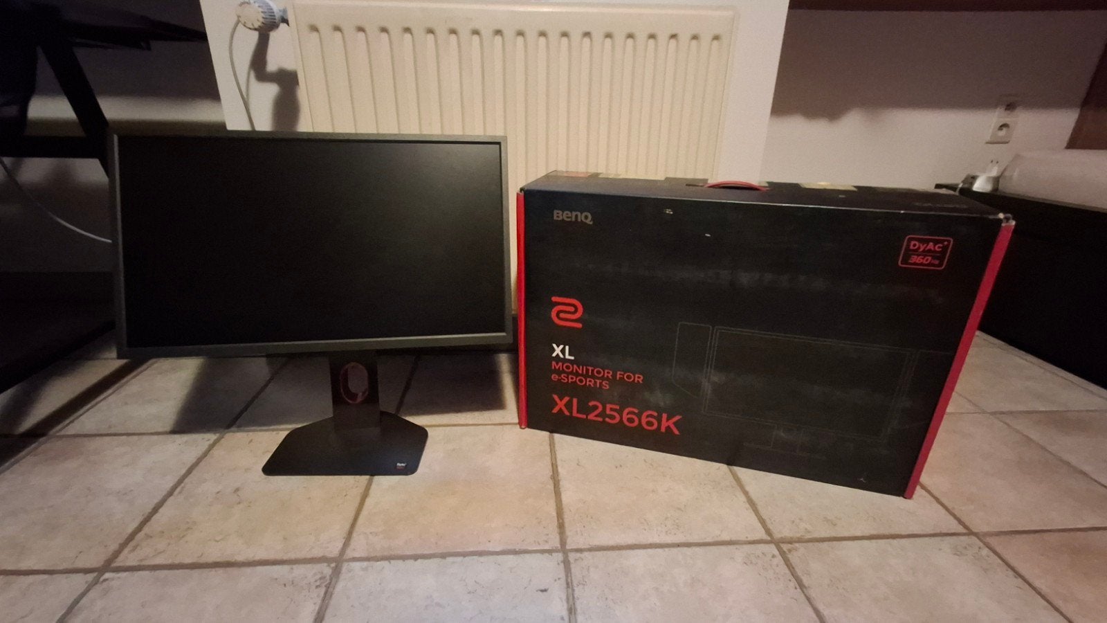 Moniteur de sport électronique Zowie XL2566k, Gaming, Full HD, BenQ, DisplayPort