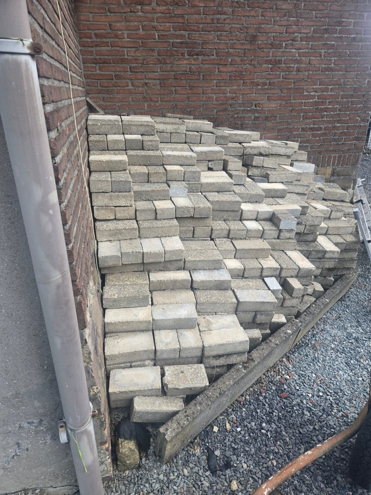 Gratis betonklinkers, Enlèvement, Utilisé, Autres matériaux