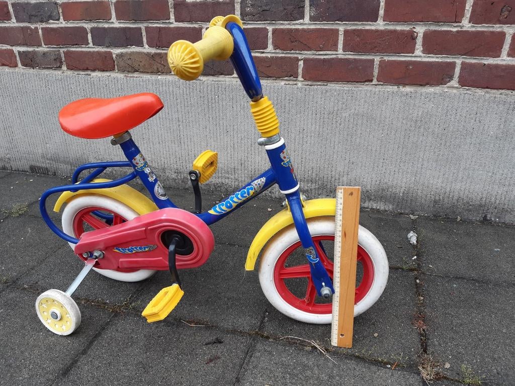 Kinderfiets met steunwieltjes, Fietsen en Brommers, Ophalen
