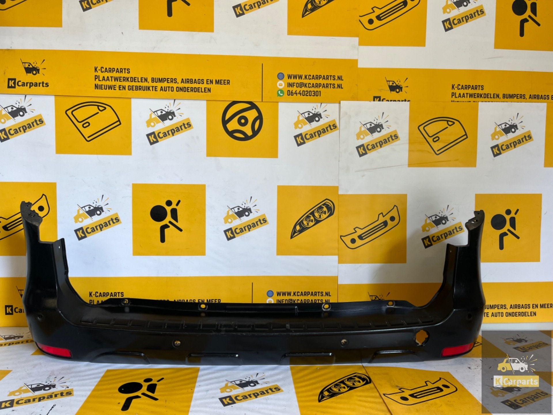 Achterbumper Renault Kangoo Express PDC origineel 850222638R, Info@fabrikant.eu, Bumper, Fabrikant BV, Gebruikt