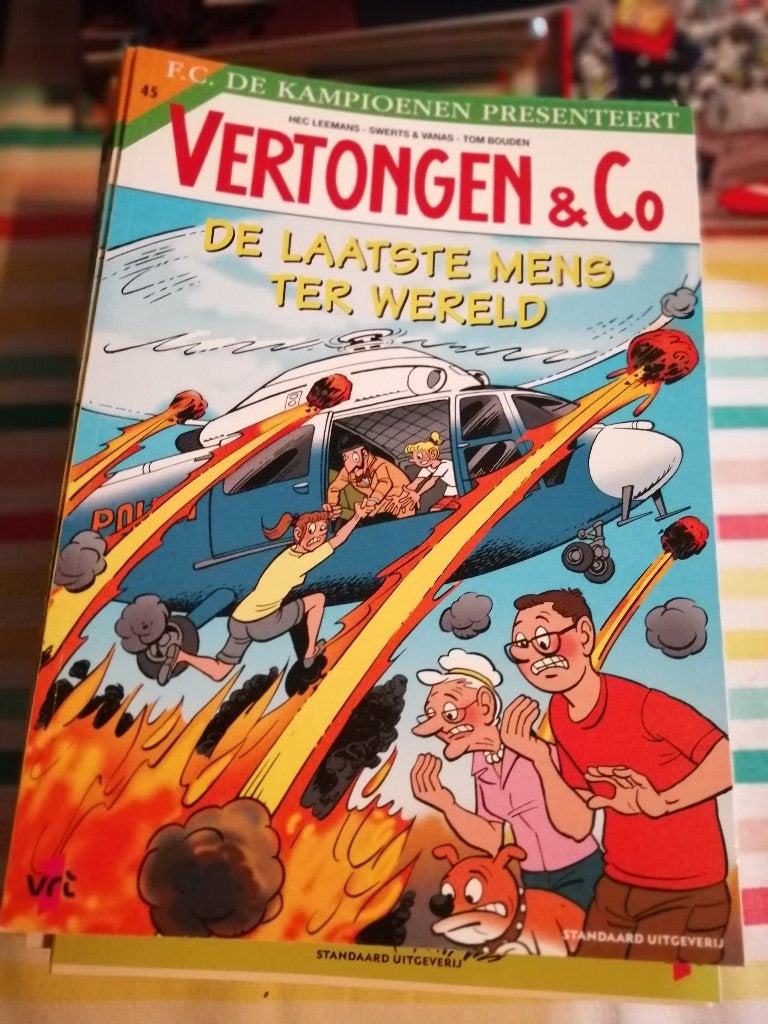 Vertongen en co strips, Meerdere stripboeken, Ophalen of Verzenden, Zo goed als nieuw, Hec Leemans