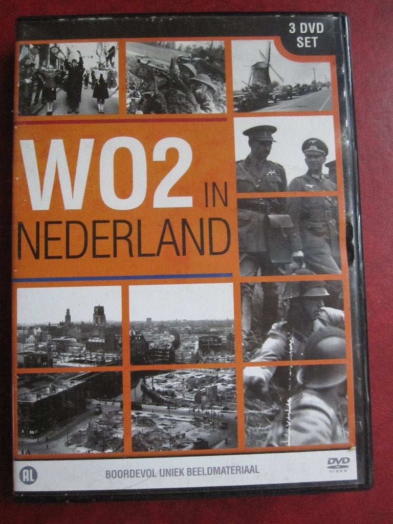 La Seconde Guerre mondiale aux Pays-Bas (3 disques), CD & DVD, DVD | Documentaires & Films pédagogiques, Enlèvement ou Envoi, Tous les âges