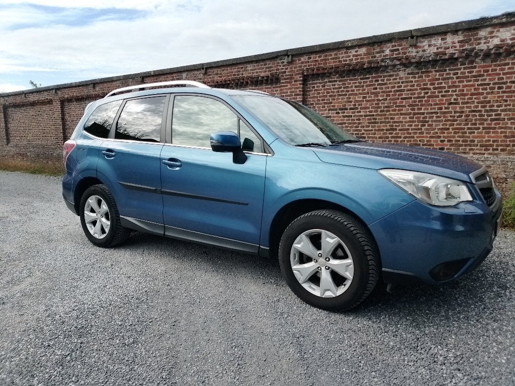 Subaru Forester 2.0i automaat, Autos, Cuir, Euro 5, Achat, Noir