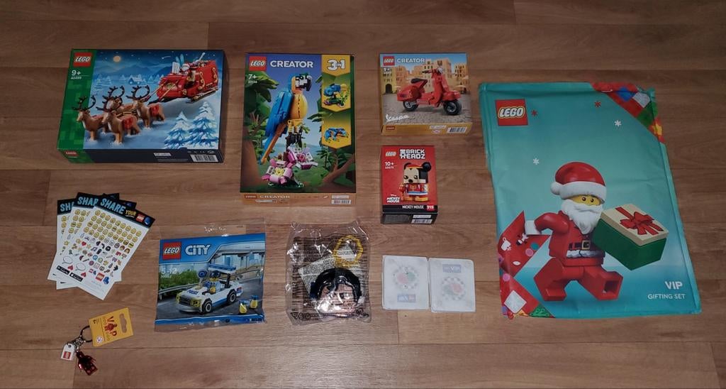 Diverse nieuwe Lego sealed.
- 30352 City Police Car 4 euro
-, Enlèvement, Porte-clés, Lego, City