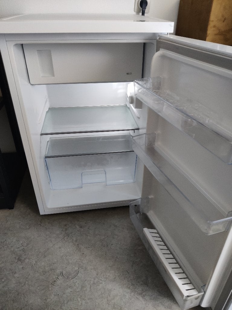 Koelkast met vriesvak Exquisit koelvriescombi, Elektronische apparatuur, Ophalen, Gebruikt, Minder dan 85 cm, 100 tot 150 liter