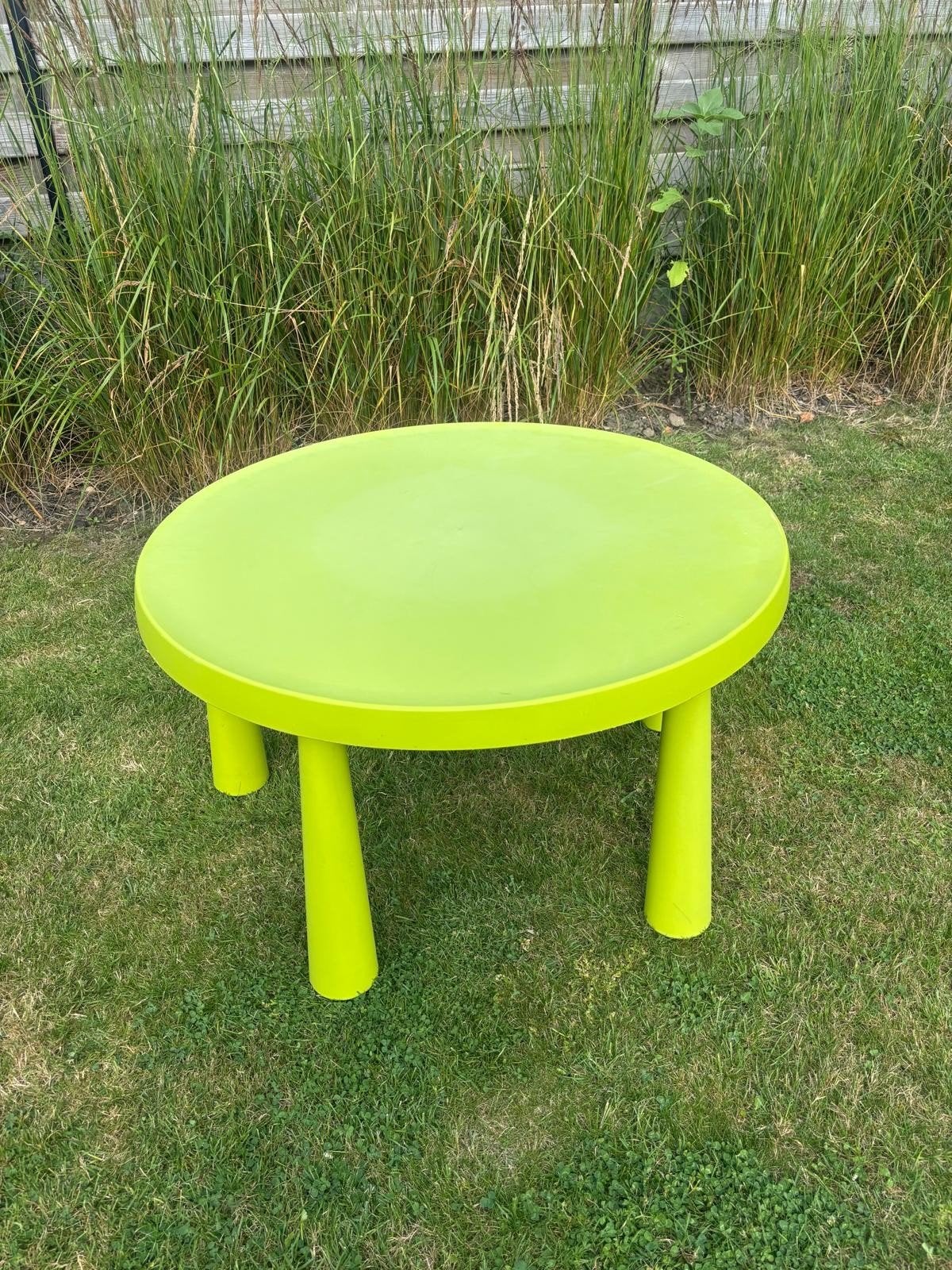 Ikea Mammut kinderspeeltafel, Ophalen