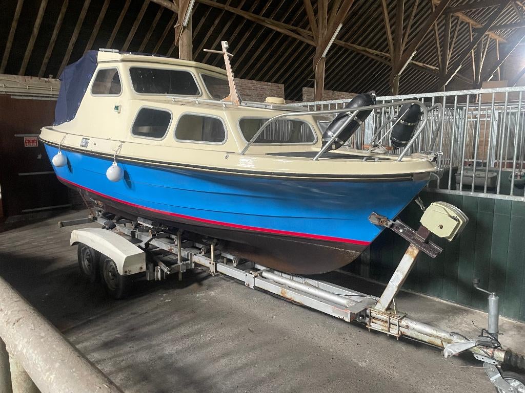 MYRA Nordfjord 22, Ophalen, 10 tot 30 pk, Binnenboordmotor, 6 meter of meer
