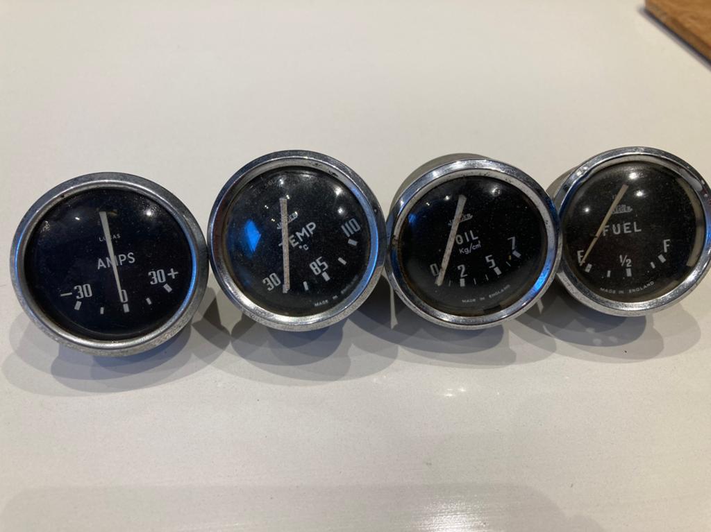 Oude meters auto, Ophalen of Verzenden